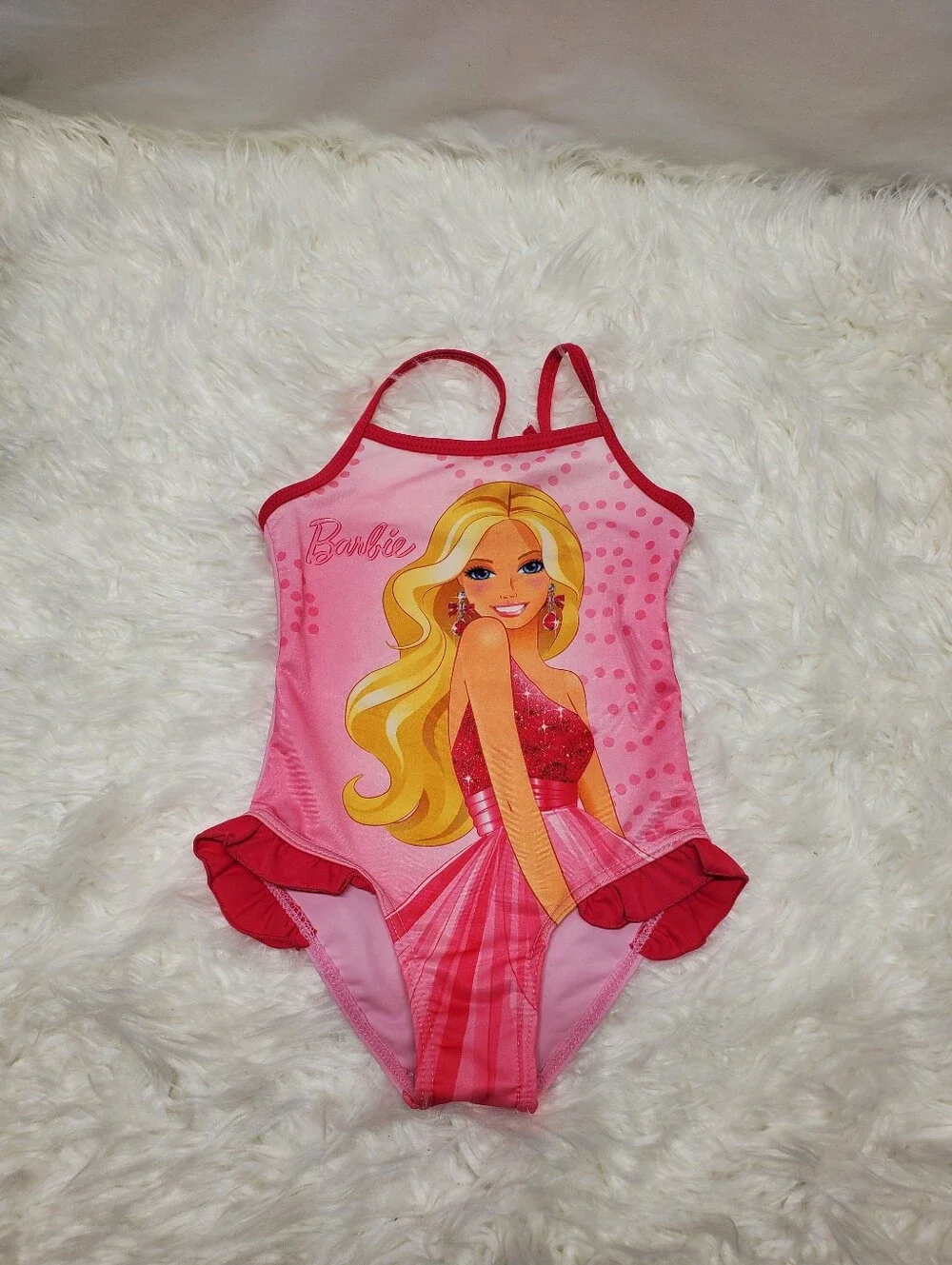 2000s y2k barbie 2011 girls bathing suit one piece vintage rare cute